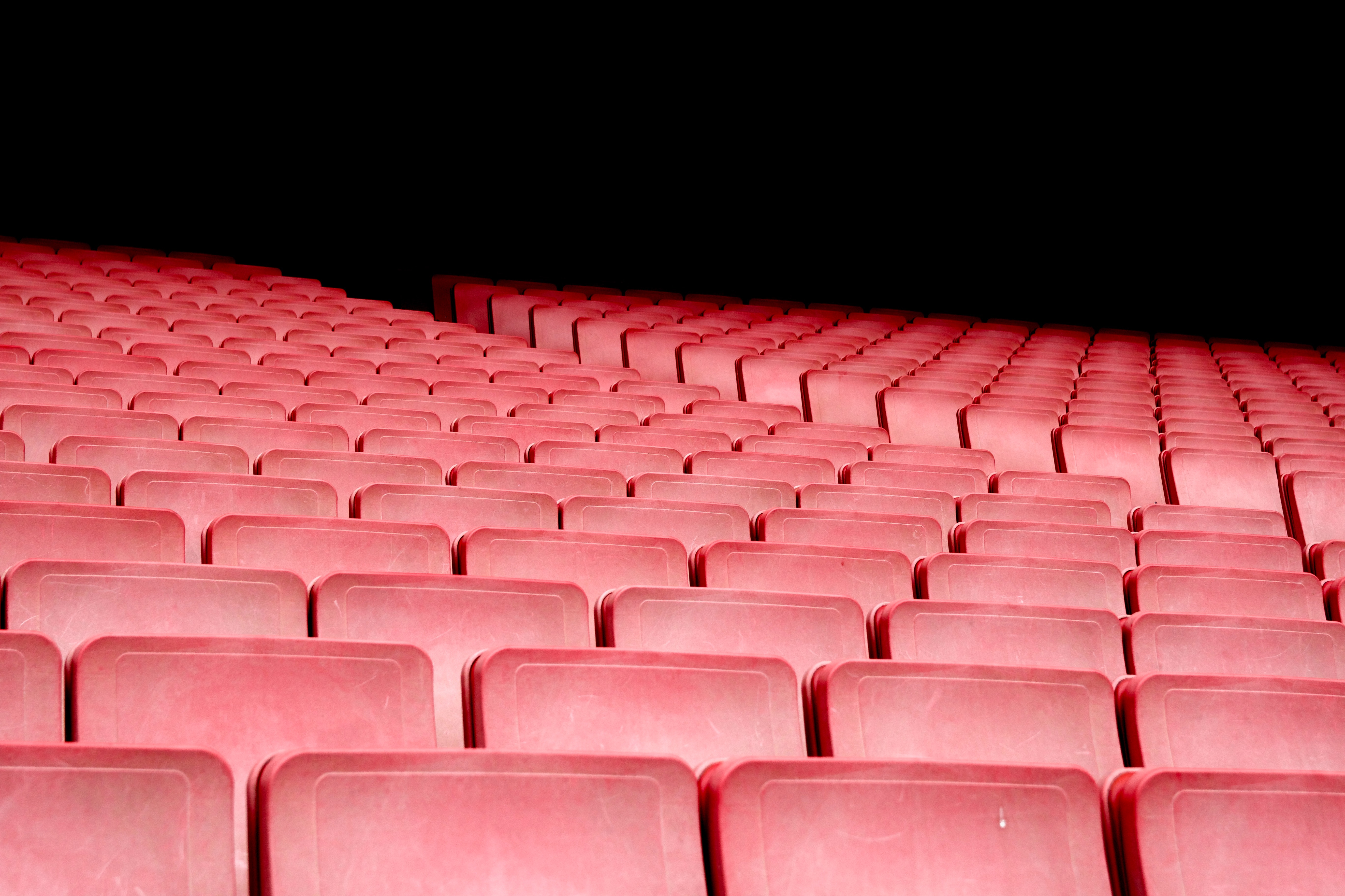Tom publik inför opera